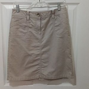 Ann Taylor khaki skirt size 6